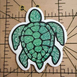 💜13/$13 +Bundle Sticker Sale | Turtle Animal Waterproof Sticker